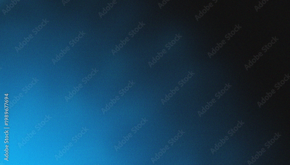Fototapeta premium Deep blue gradient background with soft light leak, abstract dark navy texture for cinematic overlays, moody azure color transition