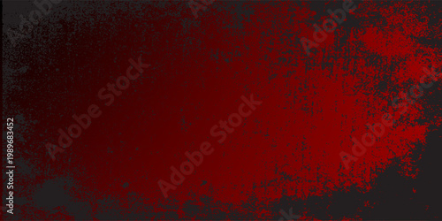 Red Grunge Texture Background Dark Abstract Distressed Painted Surface For Moody Design