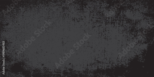 Dark Grunge Texture Background With Distressed Vintage Surface and Subtle Noise Overlay