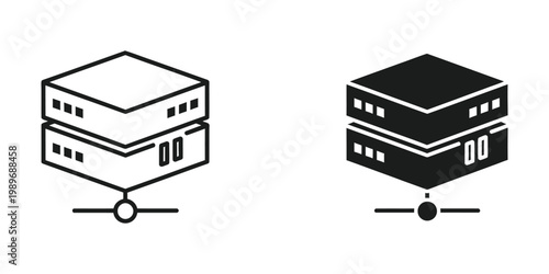 Comparison of active and passive server racks in network infrastructure