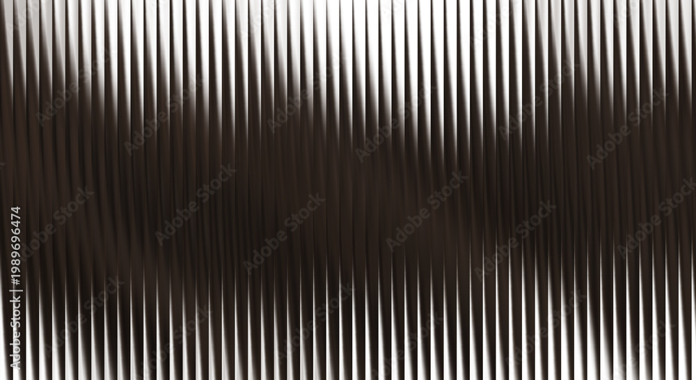 Obraz premium A close-up view of a unique black and white striped pattern