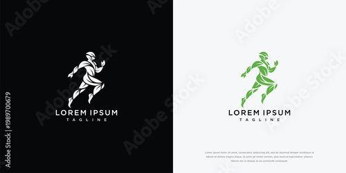 Runner Logo Design - Two Variations