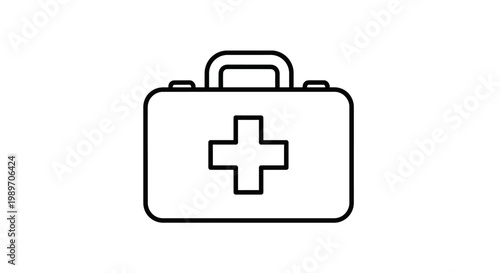 Medical First Aid Kit Box.