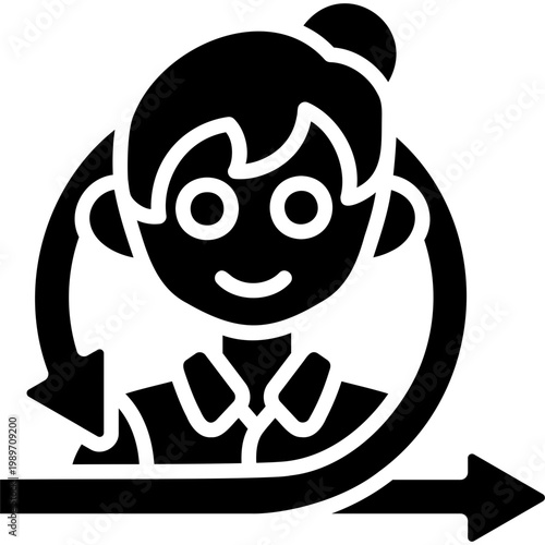 Scrum Master Illustration