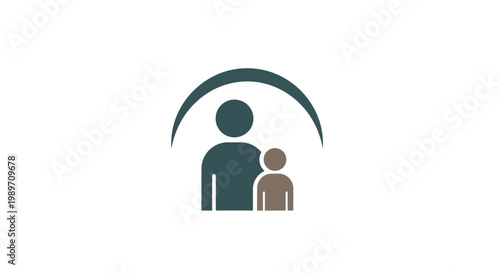 Family protection and care concept.