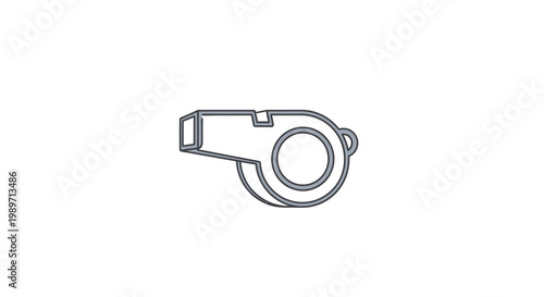 Whistle Device Used For Signaling.