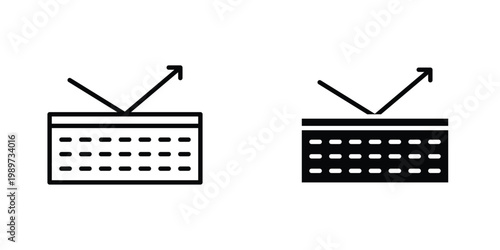 Wrinkles face reflection icon graphic design vector symbols. Best for Graphics