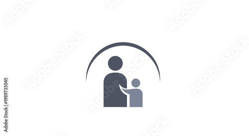 Family protection and care concept.