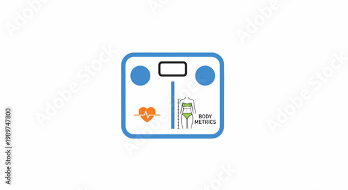Medical health body composition analyzer machine.