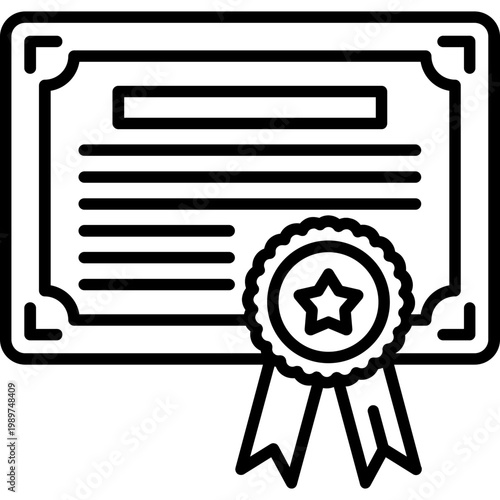 Certificate Icon