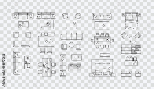 Spacious Modern Living Room and Dining Area Design