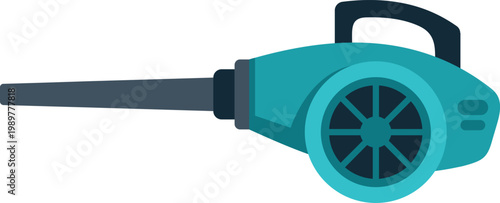Leaf blower icon representing garden maintenance and outdoor cleaning equipment