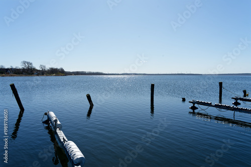 Germany, Mecklenburg Vorpommern, Rerik, April 8, 2026: Rerik Ostsee Baltic Sea tranquil waterfront view