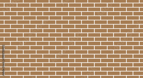 Natural brown brick stone effect for rustic architectural design