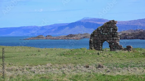 Isle of Mull view, from Iona.