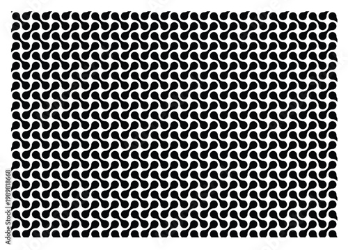 This illustration features a captivating pattern created using metaballs