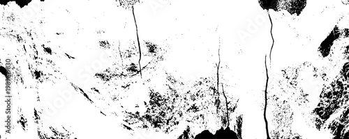 Weathered concrete wall texture with peeling paint and grit. 