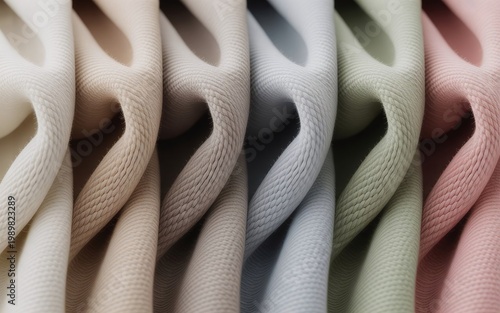 Cotton Fabric Color Pack – Soft Natural Weave in Multiple Neutral and Trend Colors