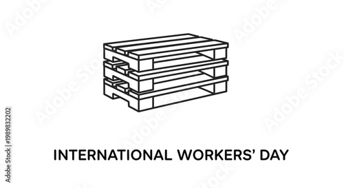Workers Day International Labor Celebration.