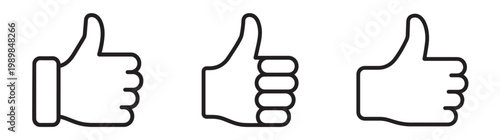Thumbs Up Icon - Like and Positive Feedback