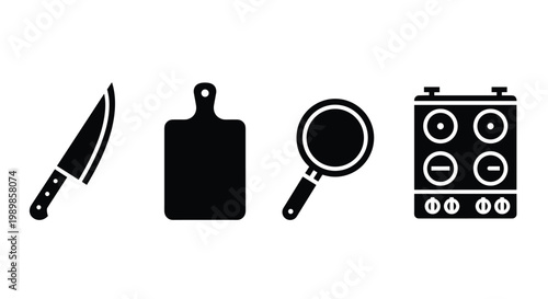 Kitchen Utensils and Cooking Tools.