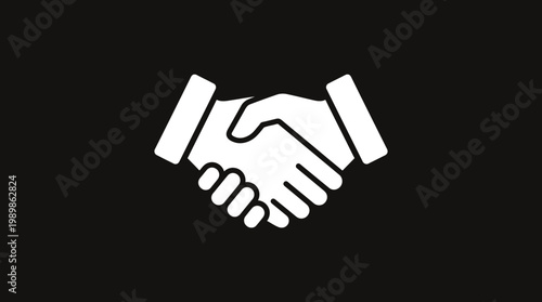 Business partnership handshake agreement in Europe