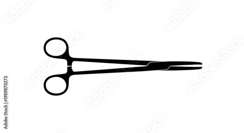 Surgical forceps often called hemostats are medical instruments with serrated jaws and finger loops designed for grasping and holding tissue or controlling bleeding