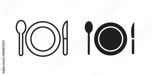 Food icon for ui app design and web designs