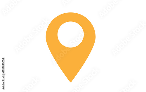 yellow map location pointer icon png file transparent background