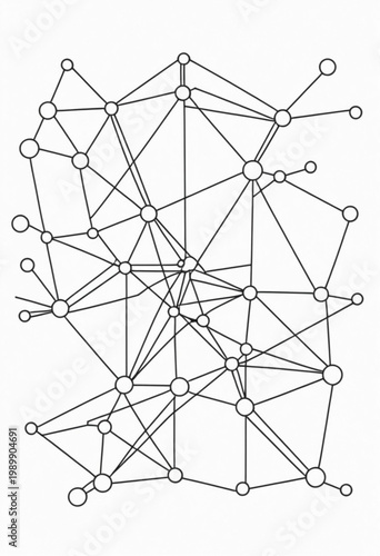 Black and White Graph