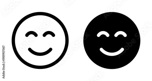 Improves mood and focus vector icon logo or illustration