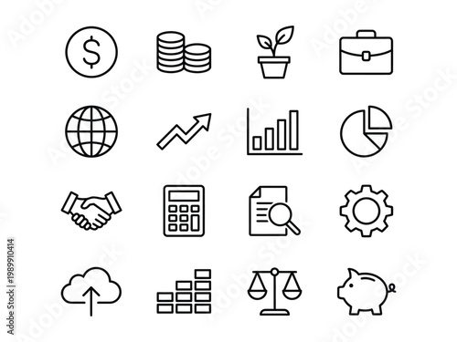 Collection of hand drawn environmental and energy icons in doodle style with environment illustration renewable lightbulb electric industry building pollution sustainability conservation