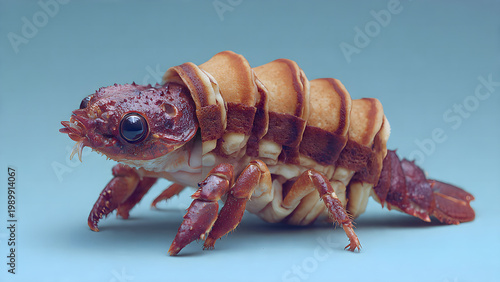 food hybrid animal is a chimichanga and mongoose its eyes are made out of lobster its limbs are made out of Pancakes (4)_x16_1