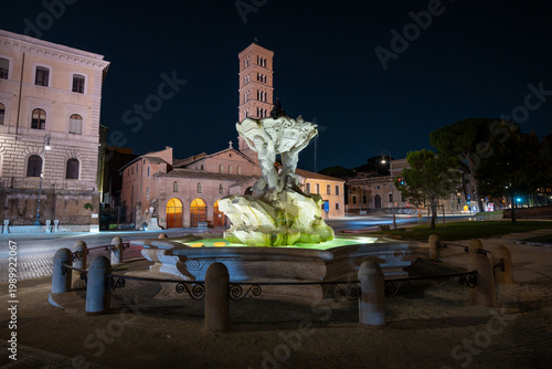 Fountain of the Tritons - Rome, Italy