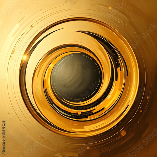 golden circle, magic portal, glowing ring, abstract portal, digital art, light circle, energy ring, futuristic portal, mystical design, golden glow, round portal, sci fi portal, abstract ring, luminou