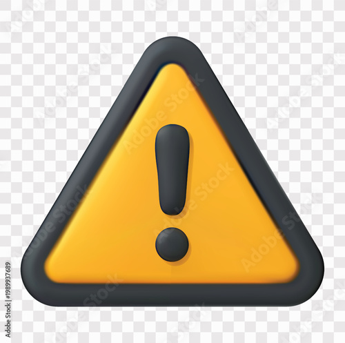 Disaster and Emergency Service Vector Icon Set | 3D icon set | warning sign