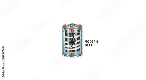 Illustration of a modern cell structure with labeled components last 2026.