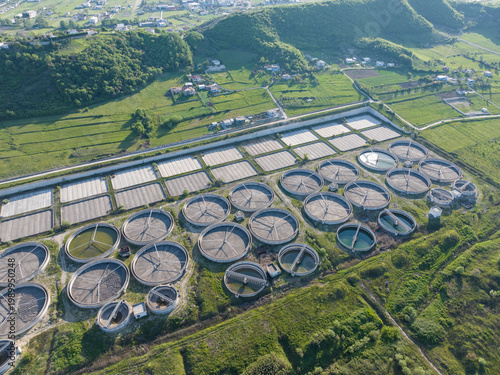 Wastewater treatment facility, Tirana Albania
