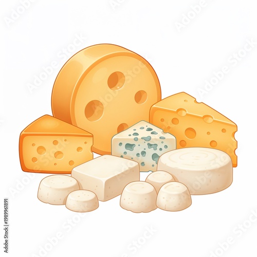 various types of cheese