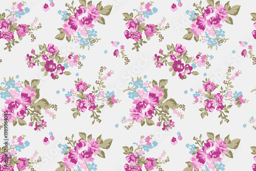 Floral background for textiles. Wall Art, textiles wrapping paper. Banner, Greeting Card, Valentines cards, Postcard, Packaging, Textile Print