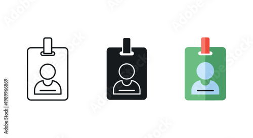 Badge icons for user identification and security