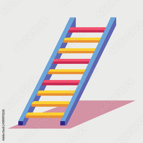 Agility Ladder with Colorful Rungs for Training