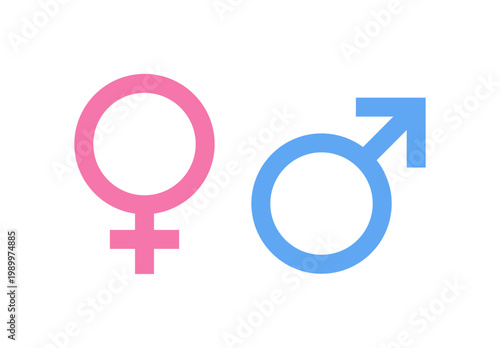 Male And Female Gender Symbol