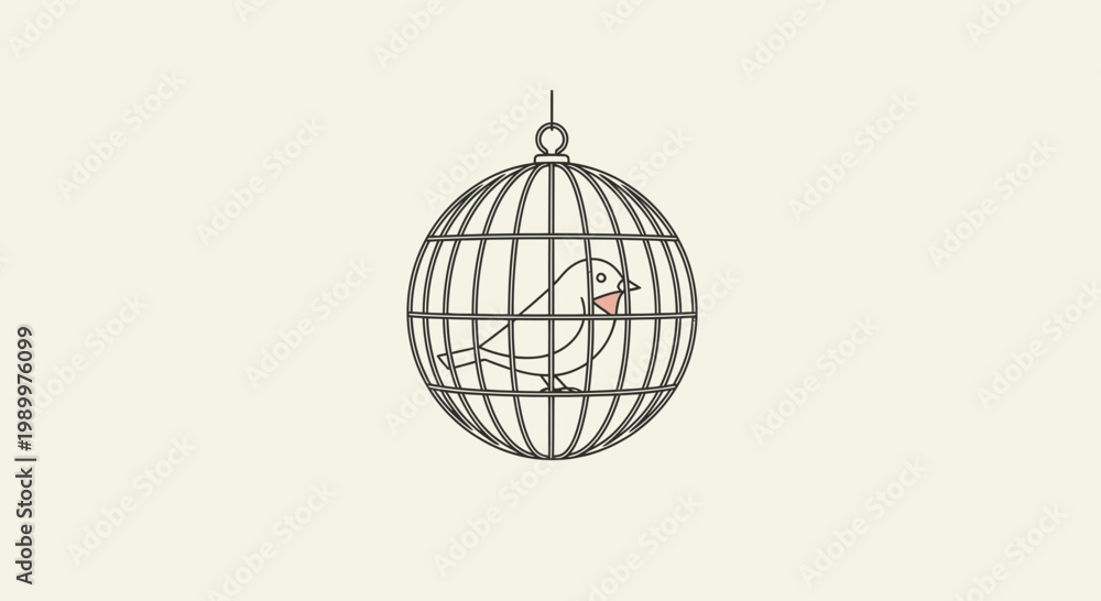 Obraz premium Wire Globe Metal Sphere Decoration.