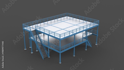Slika na platnu mezzanine floor system