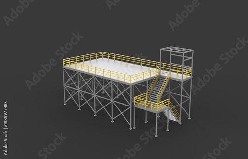 Fotografía mezzanine floor system