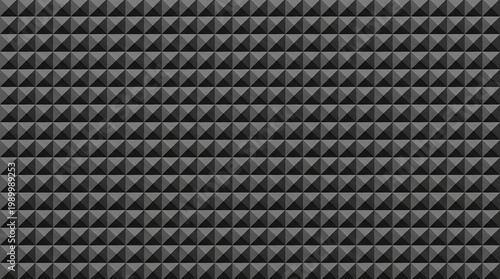 Seamless Precise Wedge Studio Soundproofing Acoustic Foam Charcoal Motif
