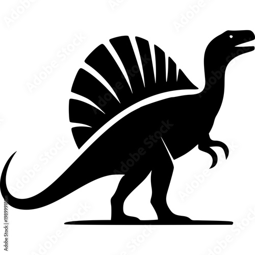 Spinosaurus Icon Vector