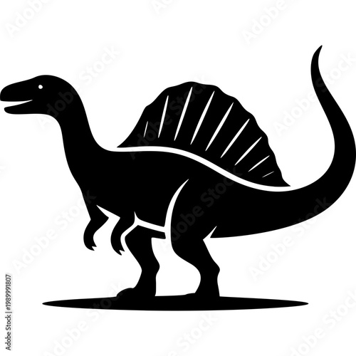 Spinosaurus Icon Vector