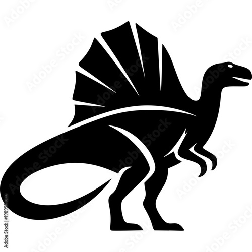 Spinosaurus Icon Vector